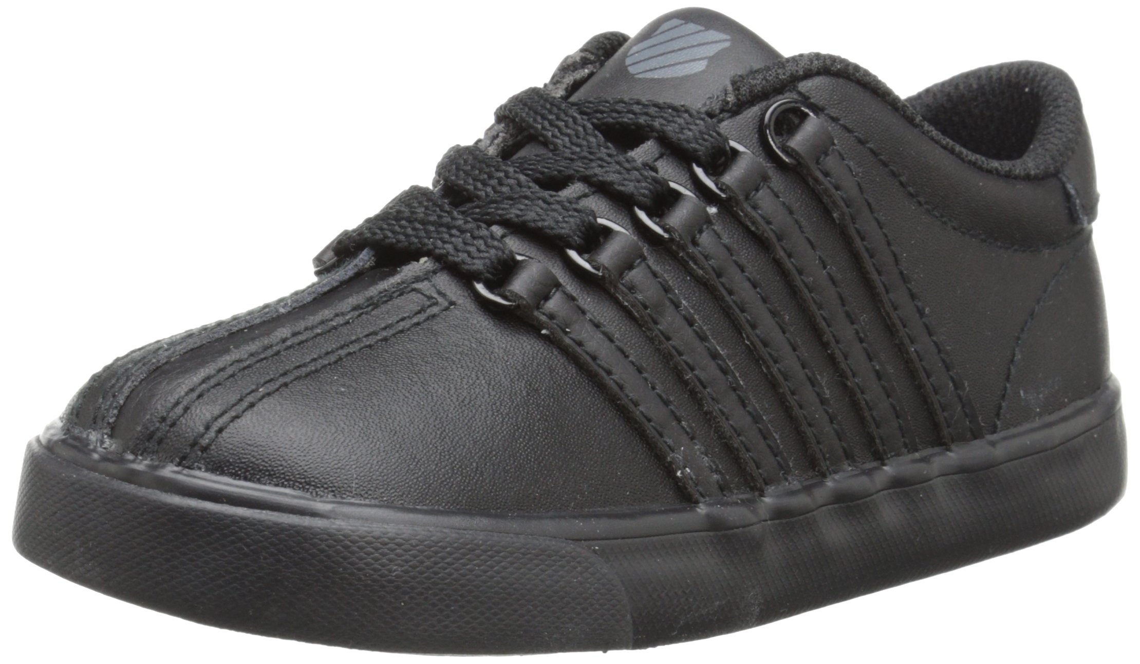 K-Swiss Kid's Classic VN Sneaker, Black/Black, 3 M Toddler