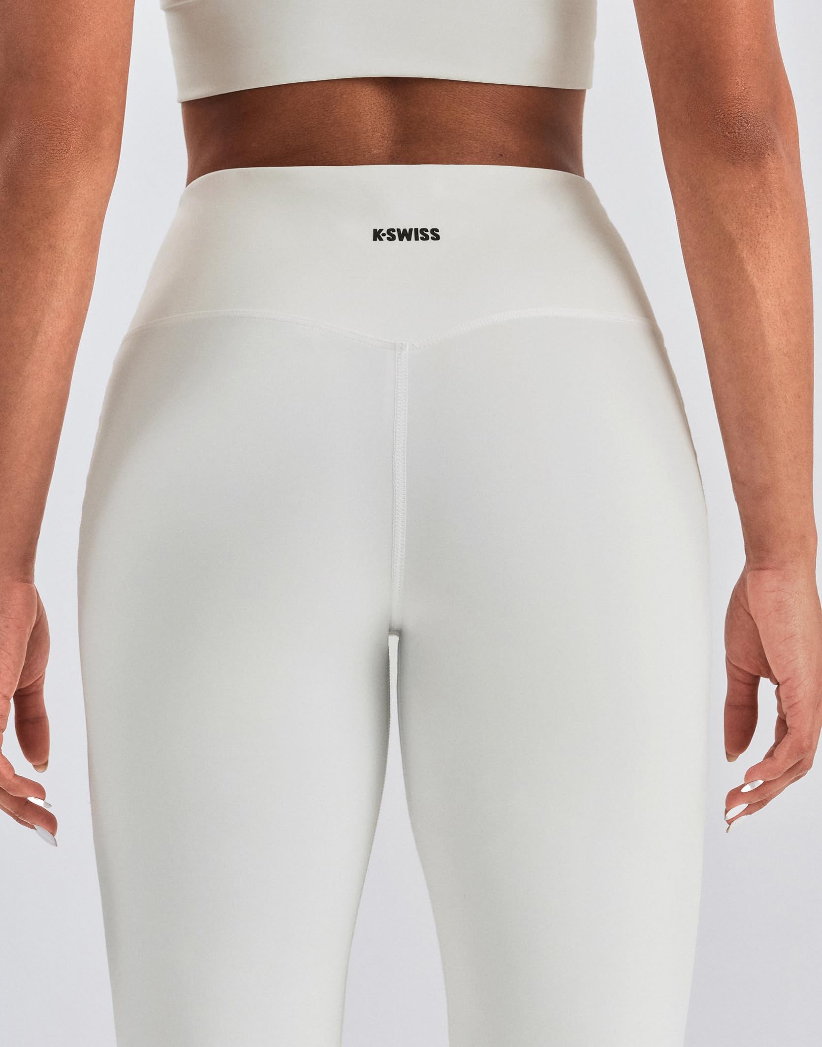 K-Swiss Flare Leggings for Women 32" - High Waist Wide Leg Bell Bottom Bootcut Yoga Pants for Casual Lounge - Image 3