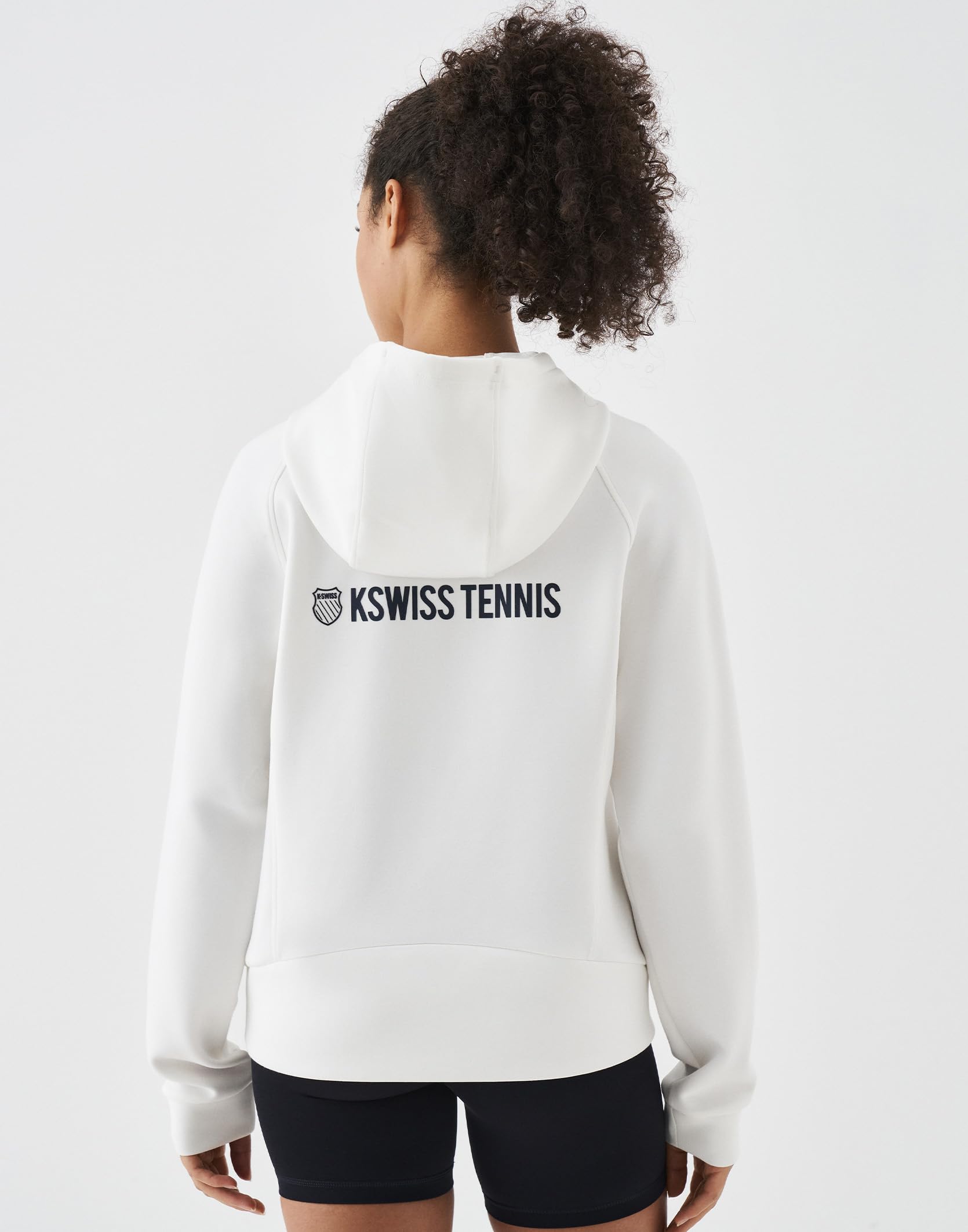 K-Swiss Hoodies for Women - Long Sleeve Pullover Hooded Sweatshirt with Pocket Casual Athletic Workout Top - Image 3