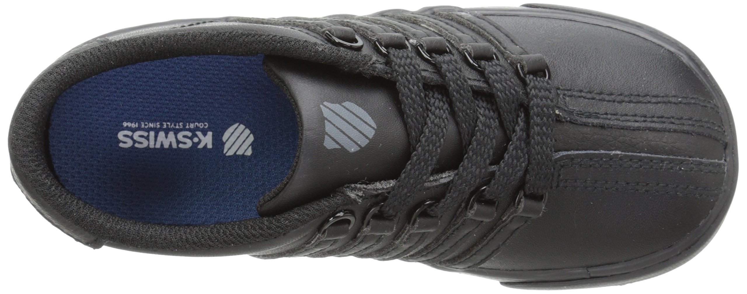 K-Swiss Kid's Classic VN Sneaker, Black/Black, 3 M Toddler - Image 5