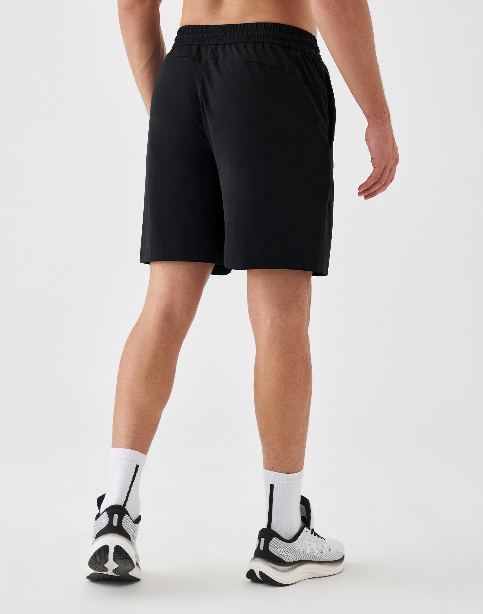 K-Swiss Men's Athletic Running Shorts - Lightweight Breathable Workout Shorts Sports Gym Basketball 7" - Image 3