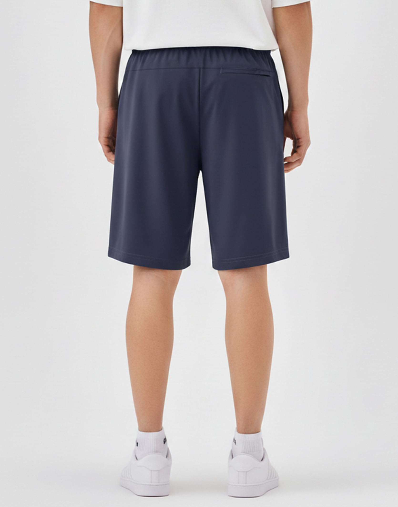 K-Swiss Men's Athletic Shorts with Zipper Pockets - Lightweight Gym Shorts with Drawstring for Running Workout Lounge Casual - Image 4