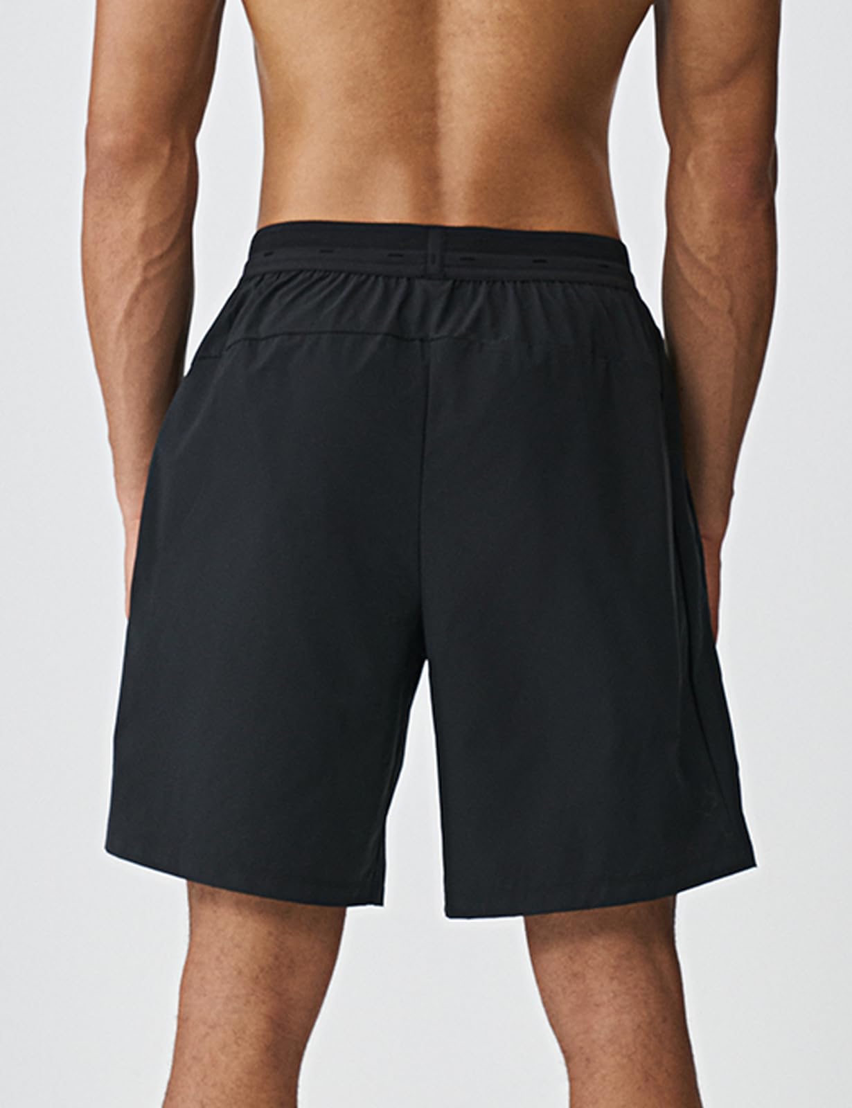 K-Swiss Men's Athletic Workout Shorts with Pockets - Lightweight Breathable Tennis Running Gym Training Shorts - Image 4