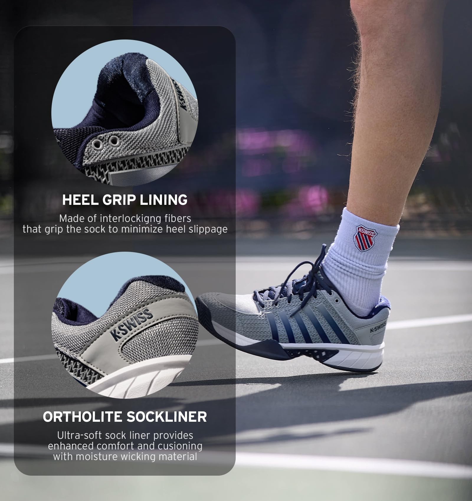 K-Swiss Men's Express Light Pickleball Shoe - Image 4