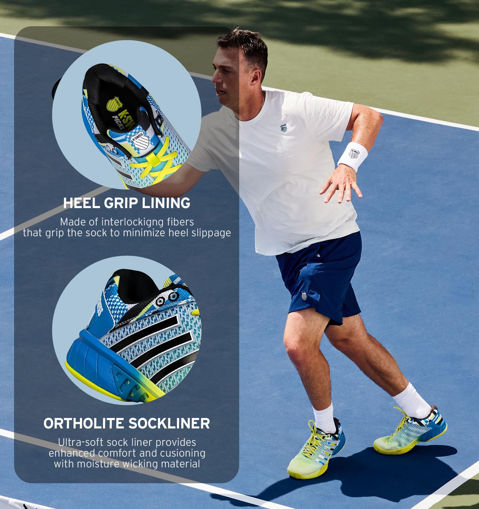 K-Swiss Men's Express Light Pickleball Shoe - Image 4