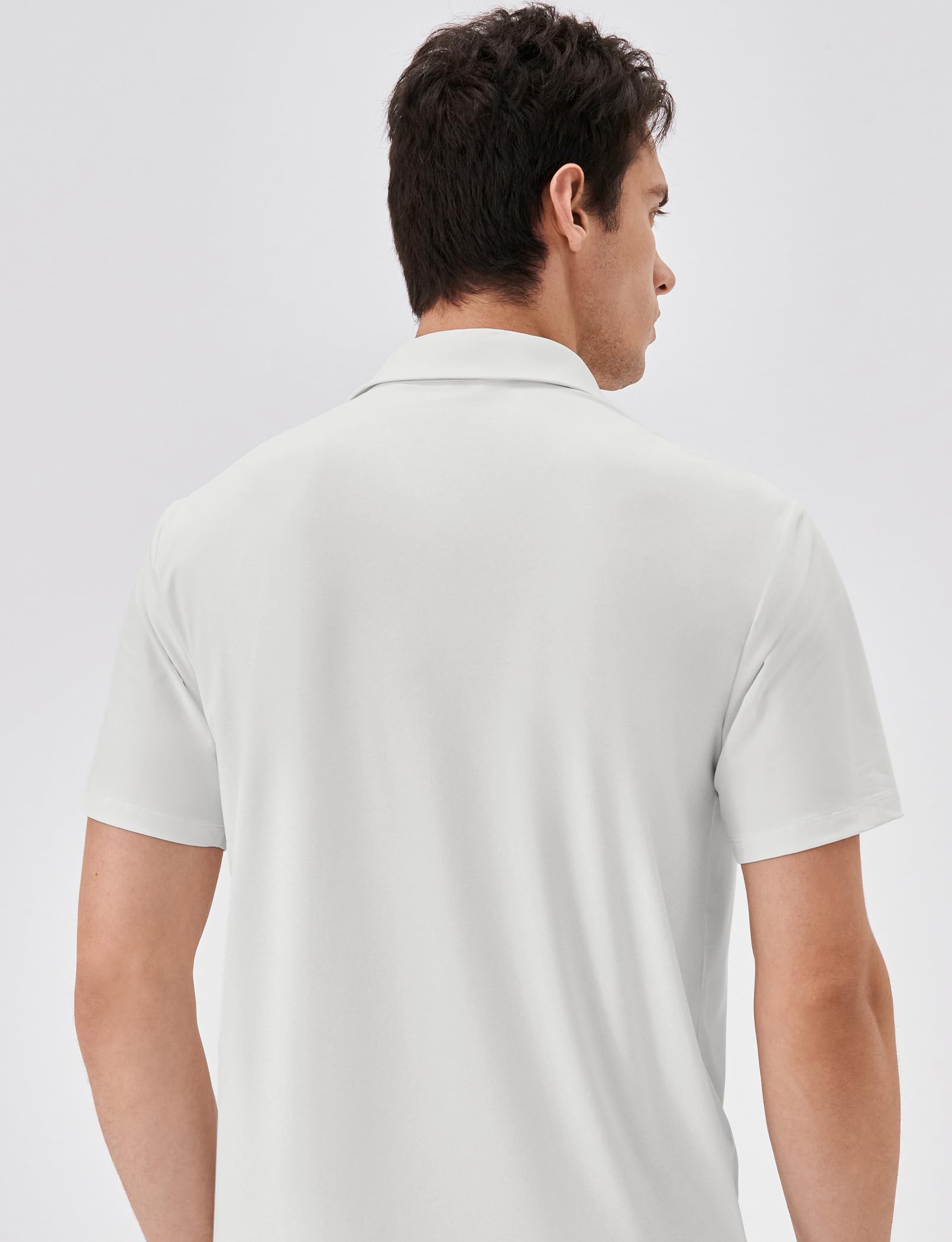 K-Swiss Men's Heritage Classic Polo, Unshrink Collar Golf Shirt Top for Men, Short Sleeve Casual Golf & Tennis Shirt - Image 3