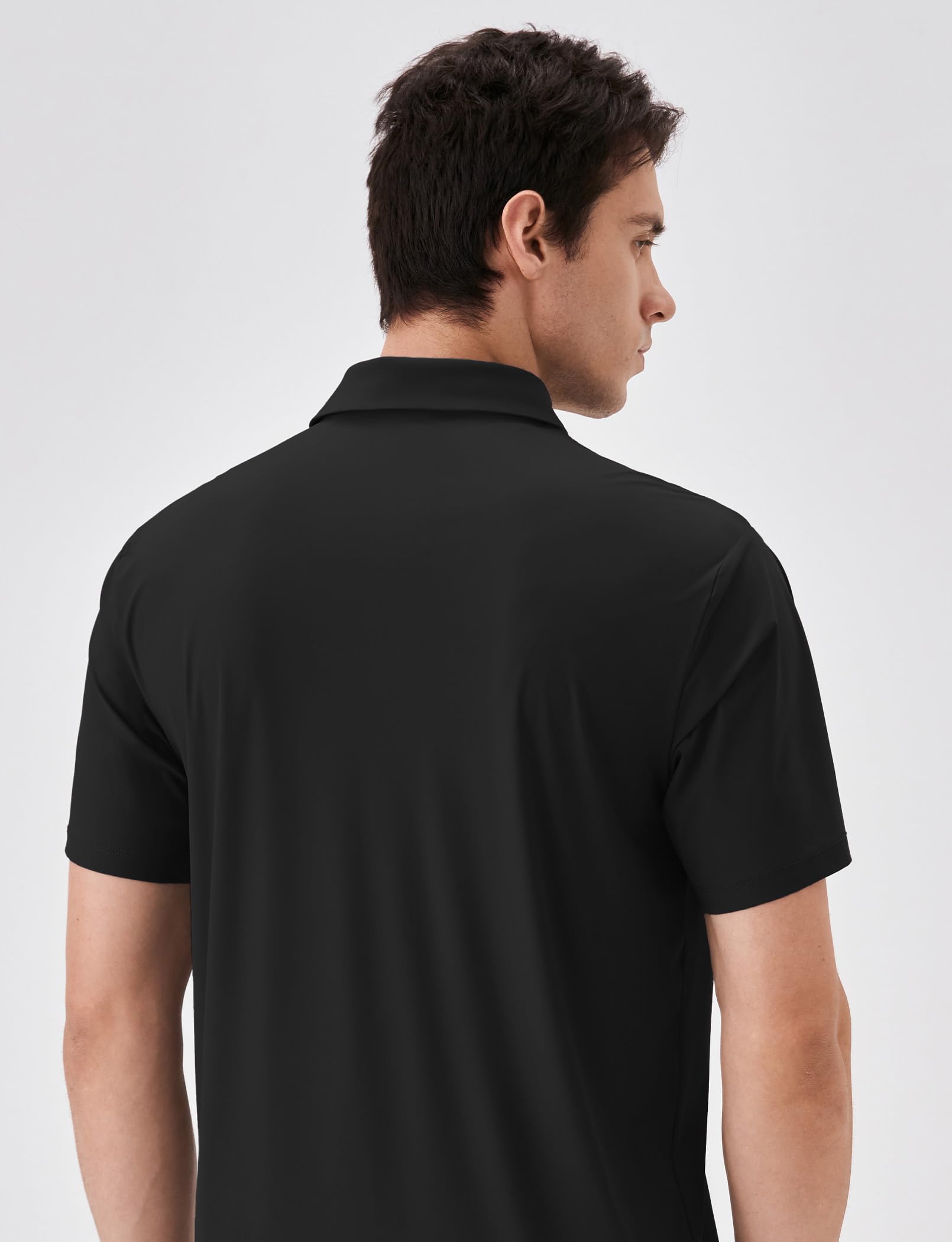 K-Swiss Men's Heritage Classic Polo, Unshrink Collar Golf Shirt Top for Men, Short Sleeve Casual Golf & Tennis Shirt - Image 3