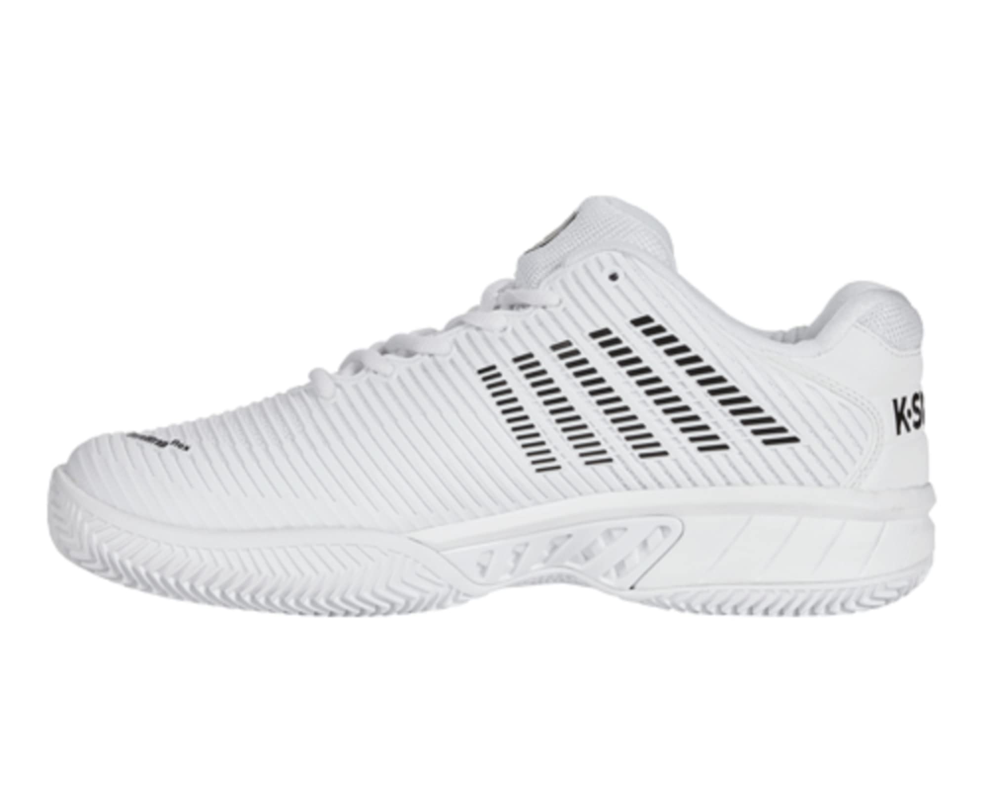 K-Swiss Men's Hypercourt Express 2 HB Tennis Shoe, White/Black, 10.5 M - Image 5