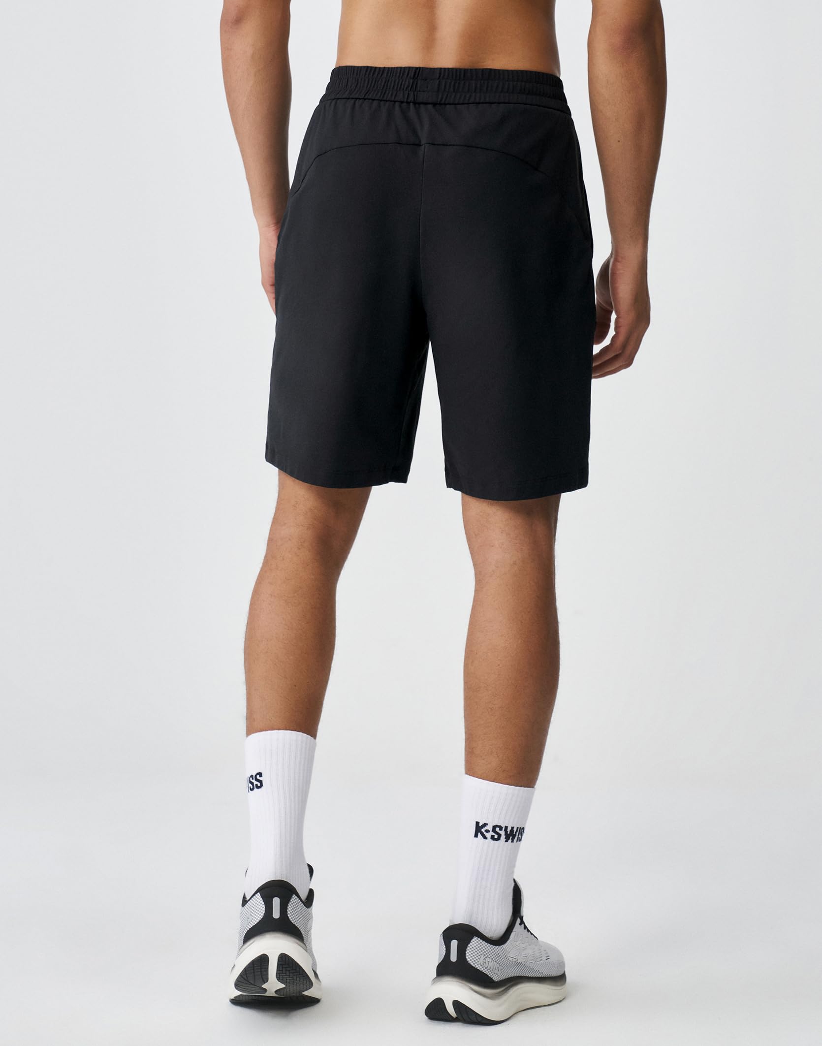 K-Swiss Men's Running Athletic Shorts 8" - Lightweight Quick Dry Workout Gym Tennis Knit Shorts Active Sport - Image 4