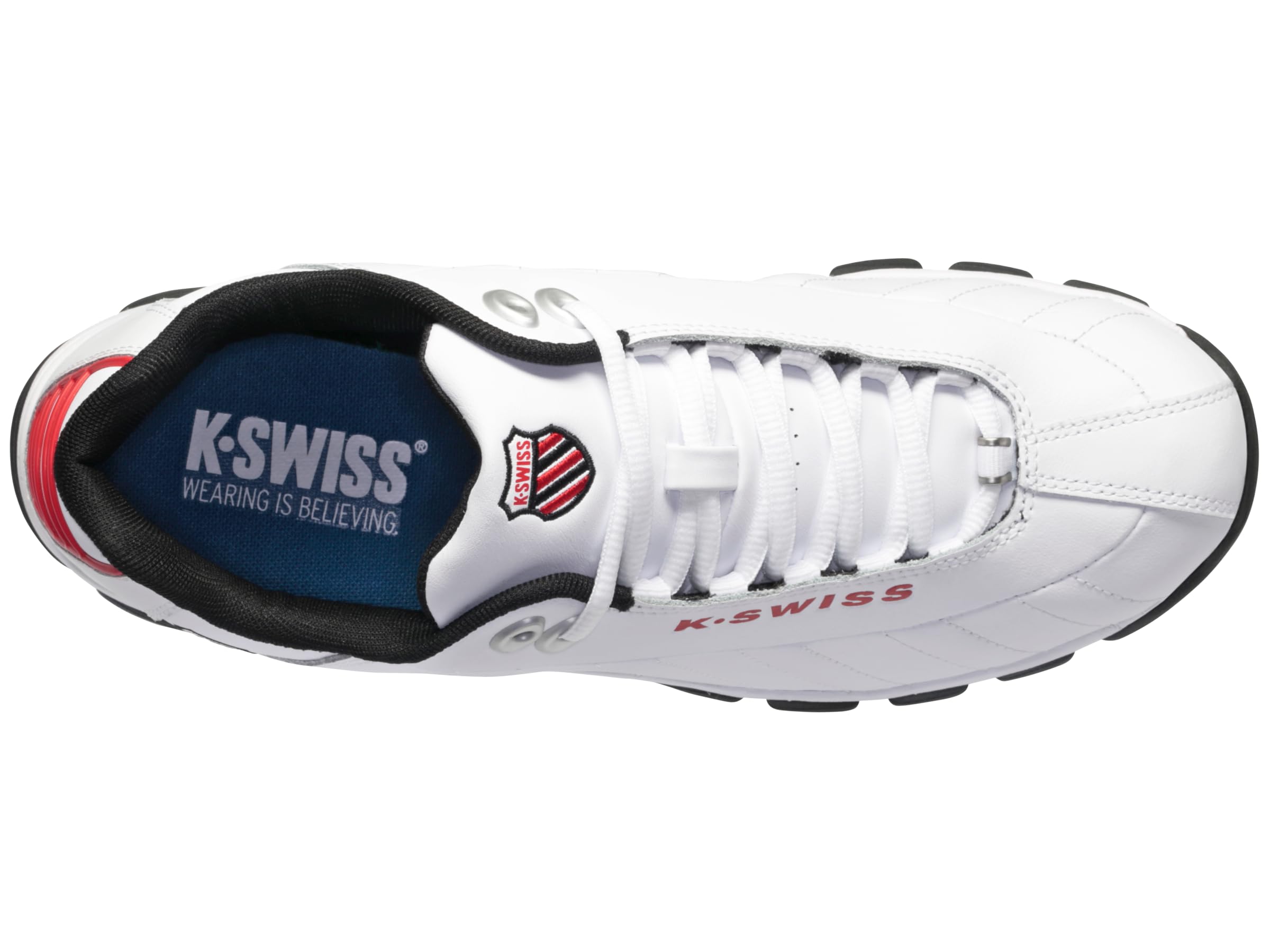 K-Swiss Men's ST329 CMF Sneaker, Wide Tennis Walking Shoes Leather Upper - Image 5