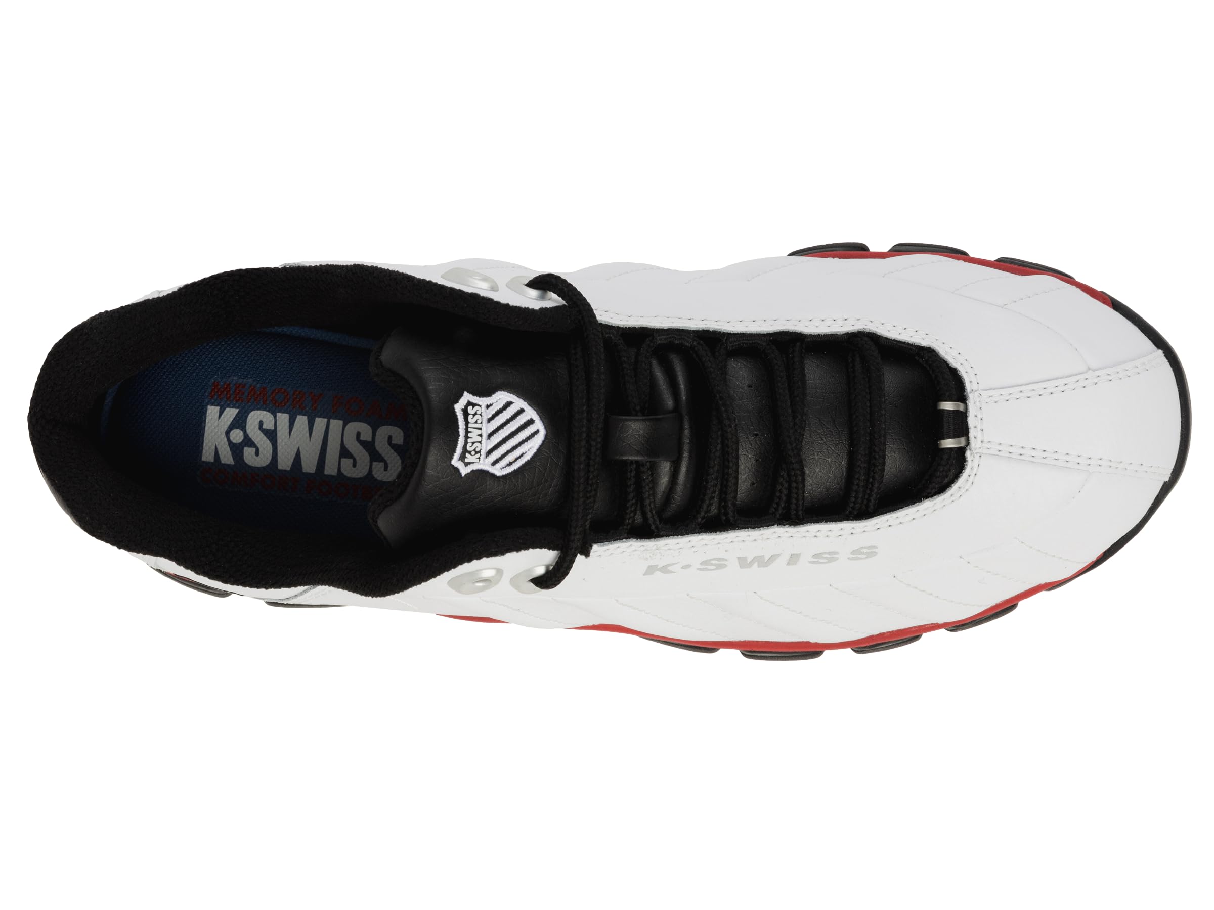 K-Swiss Men's ST329 CMF Sneaker, Wide Tennis Walking Shoes Leather Upper - Image 7