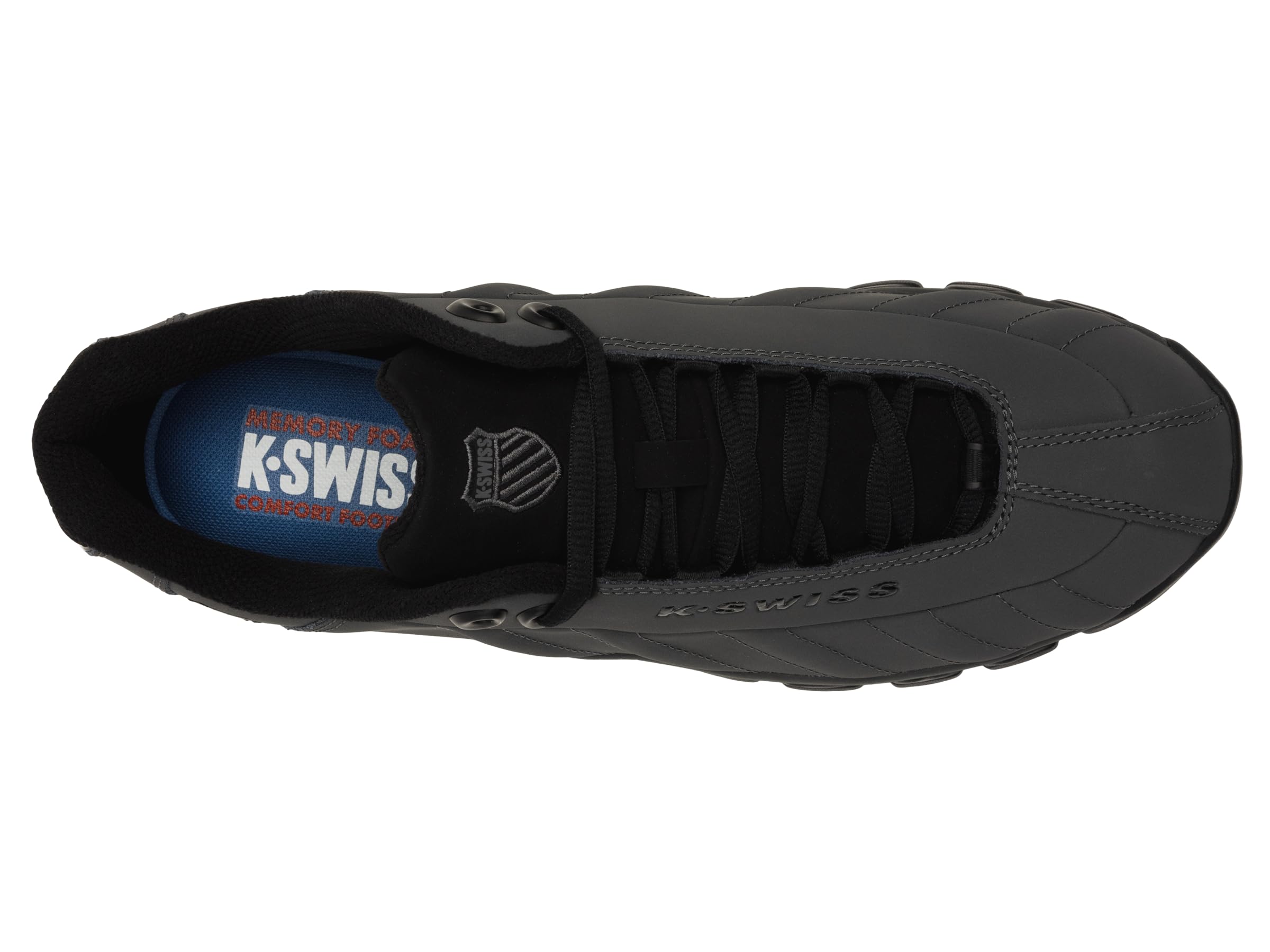 K-Swiss Men's ST329 CMF Sneaker, Wide Tennis Walking Shoes Leather Upper - Image 7
