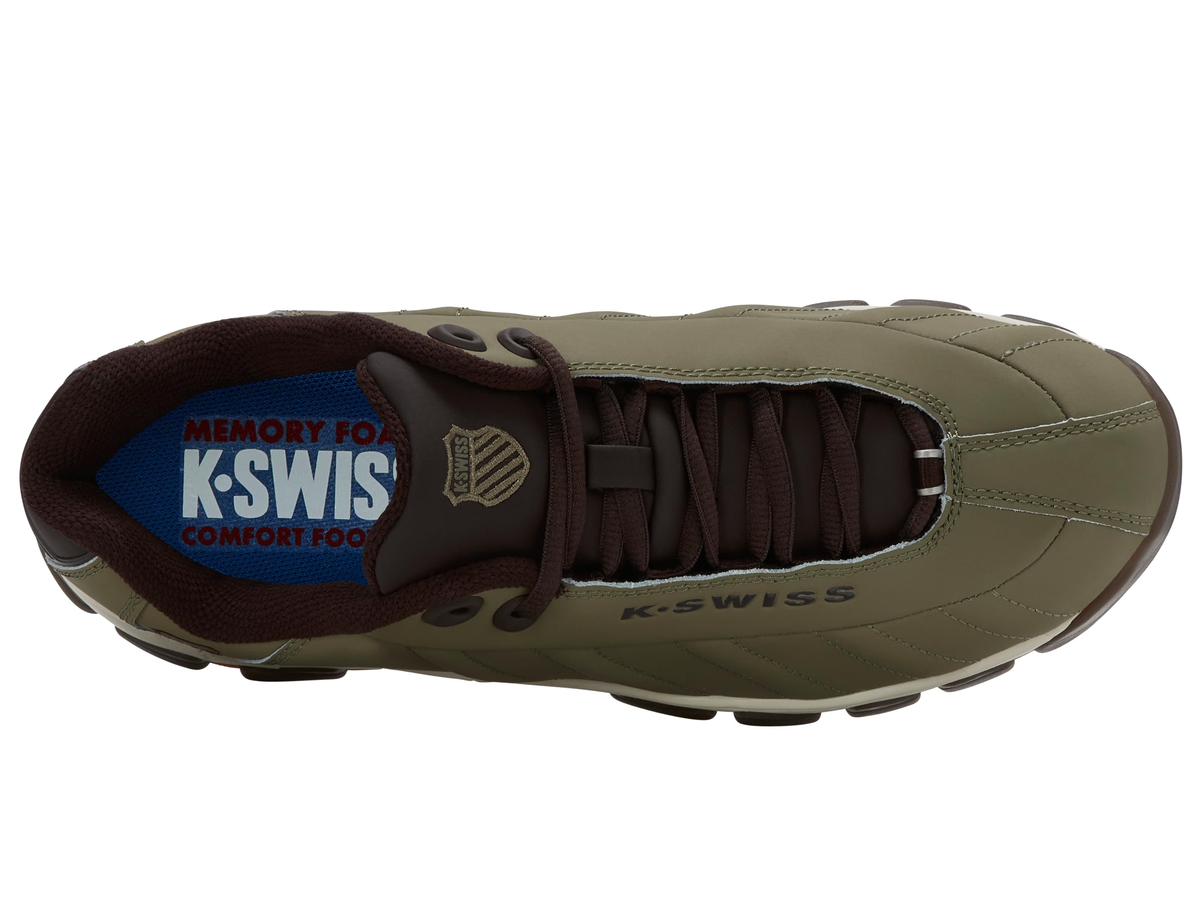 K-Swiss Men's ST329 CMF Sneaker, Wide Tennis Walking Shoes Leather Upper - Image 7