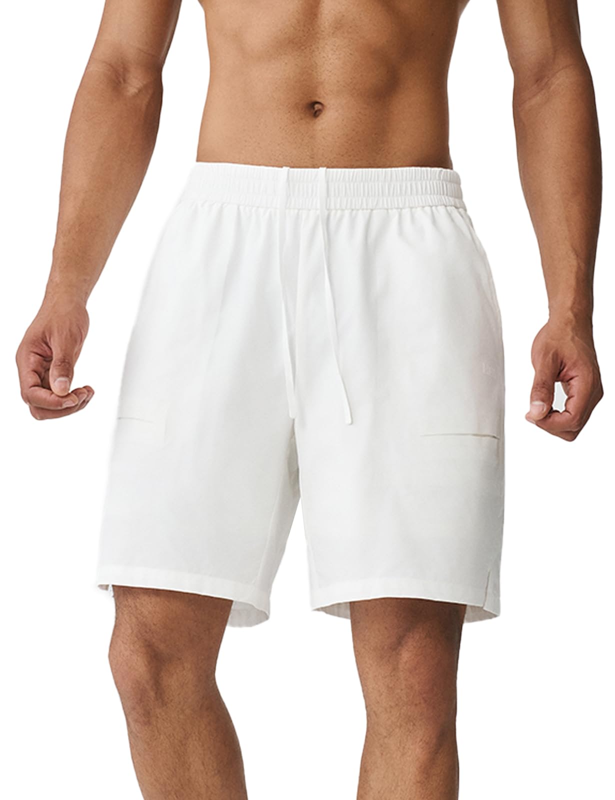 K-Swiss Men's Tennis Shorts with Ball Pockets - Lightweight Athletic Shorts for Pickleball Workout Running