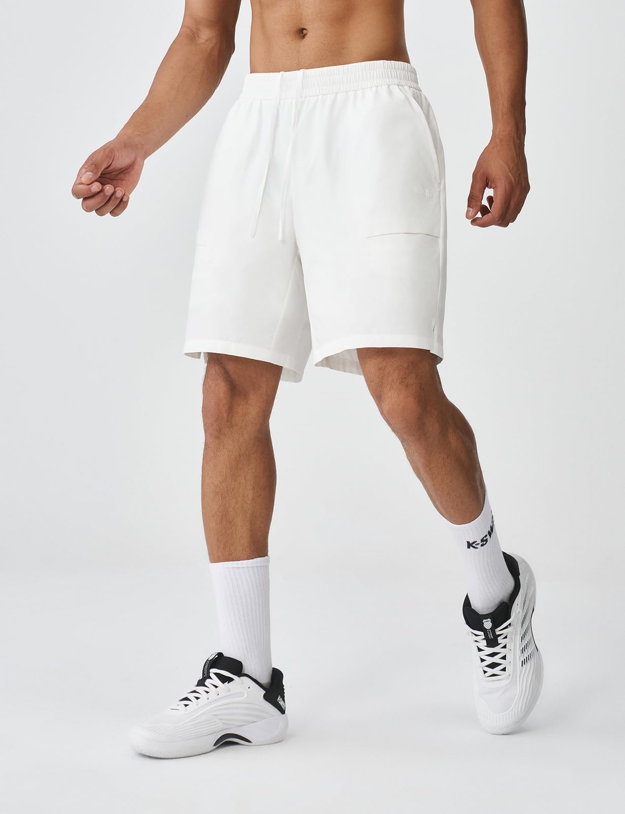 K-Swiss Men's Tennis Shorts with Ball Pockets - Lightweight Athletic Shorts for Pickleball Workout Running - Image 2