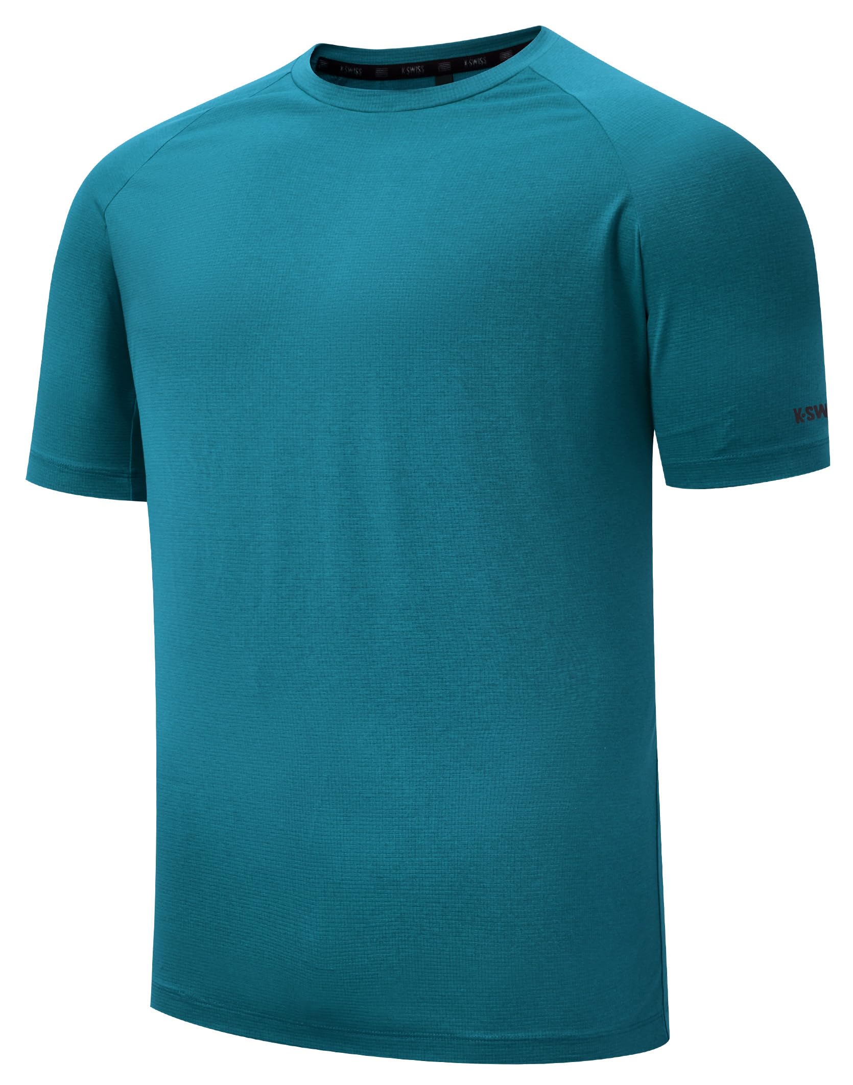K-Swiss Mens Athletic Workout T-Shirts - DryAero Performance Lightweight Quick Dry Shirts Tops for Tennis Running Gym