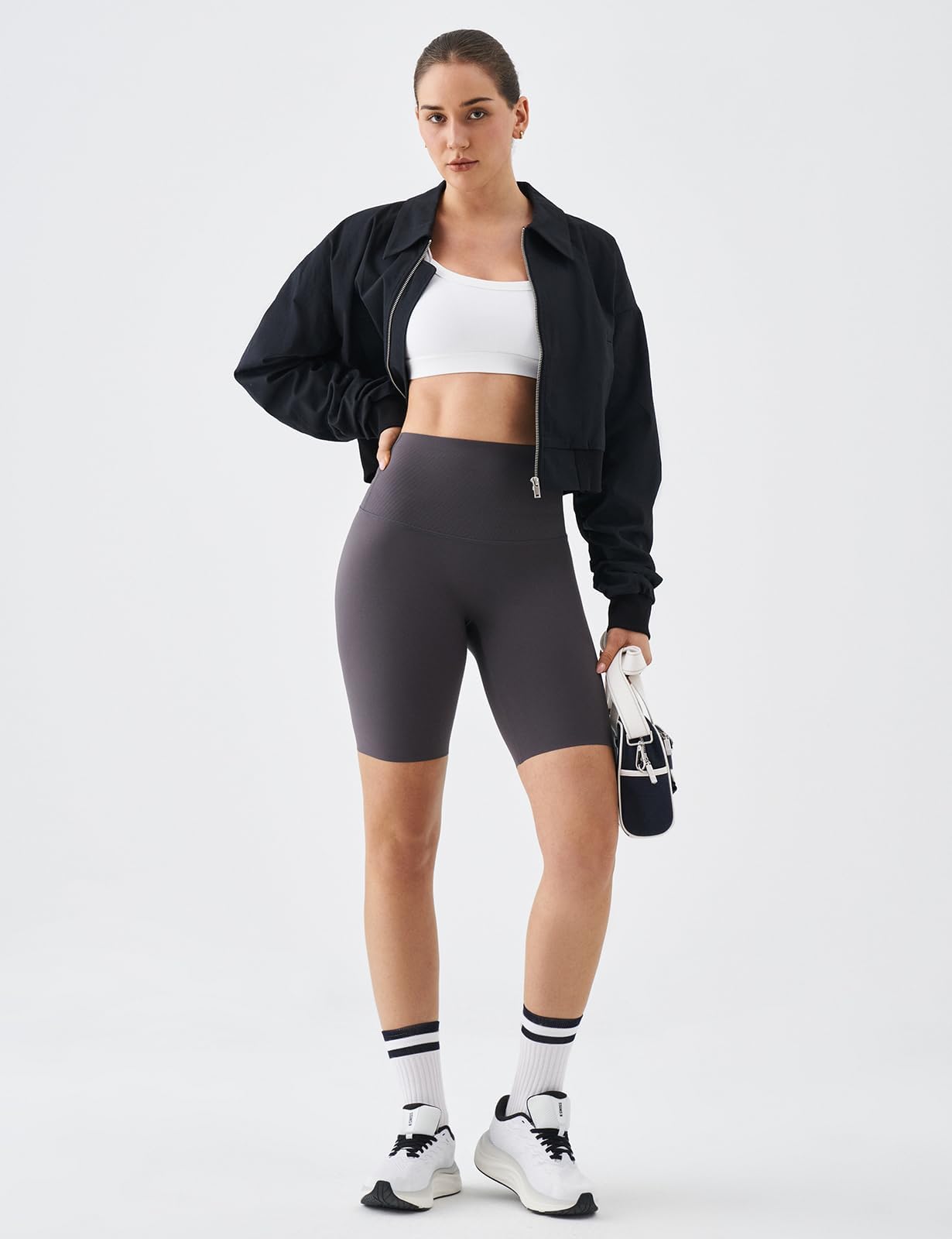 K-Swiss Sports Bras for Women Adjustable - Thin Straps Light Impact Strappy Wireless Padded Yoga Workout Gym Tops - Image 5