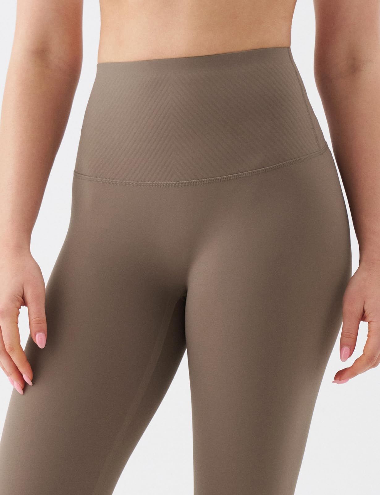 K-Swiss Women's 16" Capri Leggings - No Front Seam Soft Stretchy High Waist - Image 5