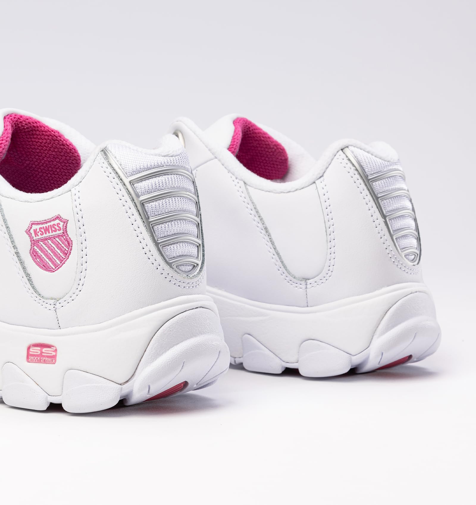 K-Swiss Women's ST329 CMF Sneaker, Wide Tennis Walking Leather Shoes - Image 8