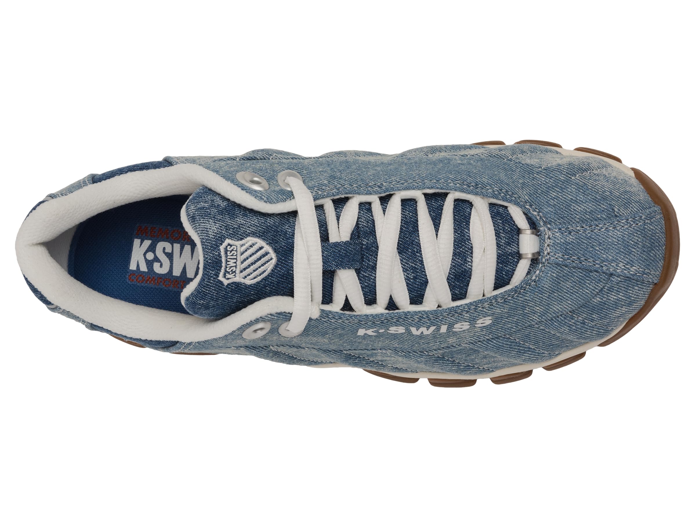 K-Swiss Women's ST329 CMF Sneaker, Wide Tennis Walking Leather Shoes - Image 7
